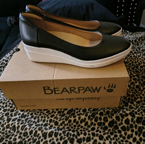 Naturalizer Women's Black Leather Espadrilles Blk 7.5 - Picture 4 of 5